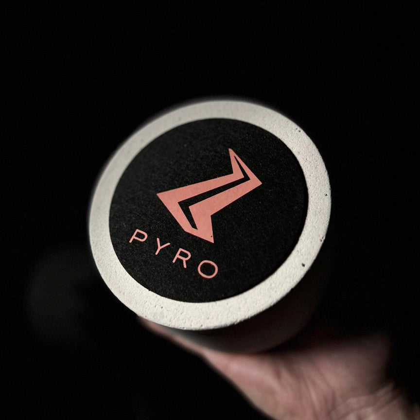 Pyro Logo on Bottom of Bowl